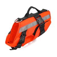 HKM-2973757 Pet Life Jacket for Dogs - Cooling Swimming Suit with High Buoyancy in Orange, Sizes S to XL