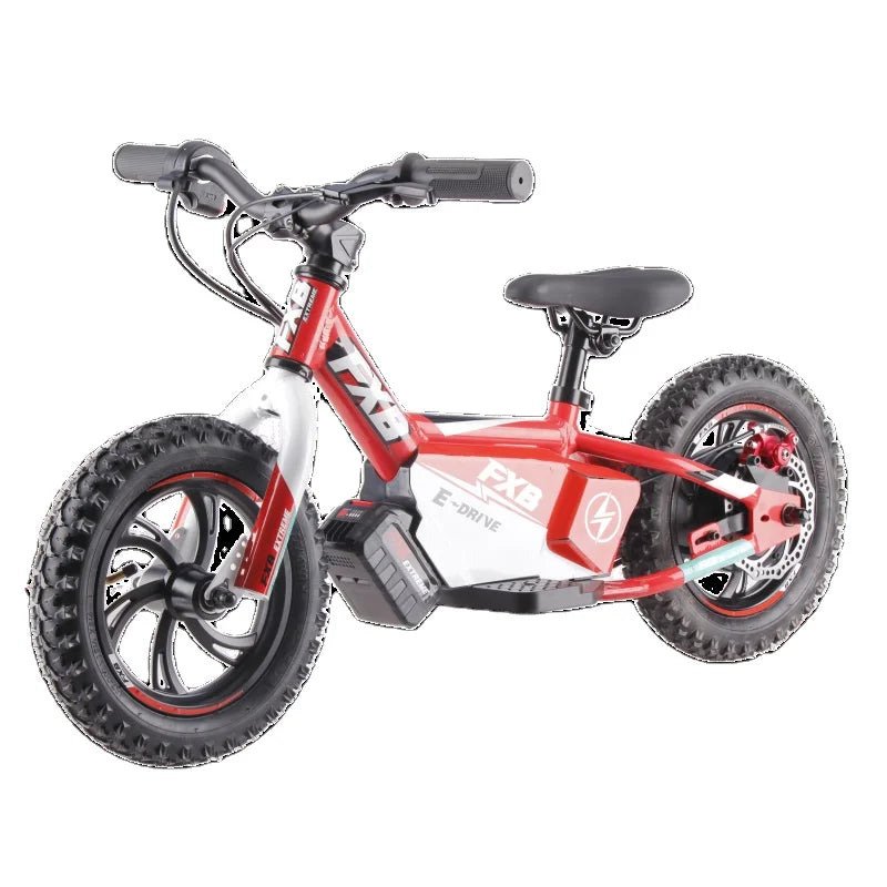 HKM-297427 Electric Two-Wheel Bicycle with 250W Brushless Motor and 36V Lithium Battery for Kids, 12" Off-Road Wheels