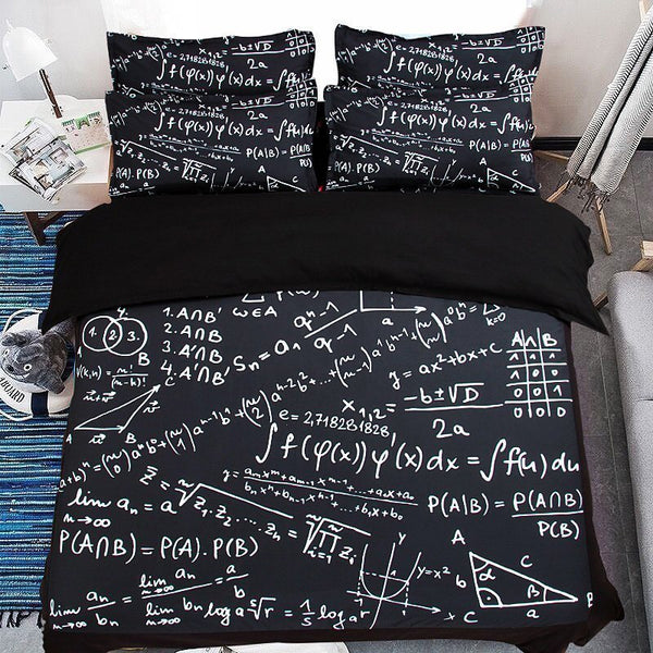 HKM-297491 Cute Cartoon Style 4-Piece Bedding Set for 1.2m to 1.8m Beds in Multiple Designs
