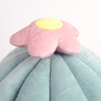 HKM-2975421 Cactus-Themed Cozy Pet Bed for Small to Medium Dogs and Cats, Warm PP Cotton and Crystal Velvet