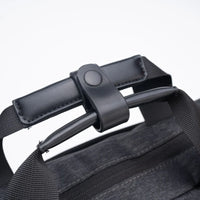 HKM-297555 Micro Leather Laptop Briefcase for Men - Stylish Office Handbag with Customized Logo