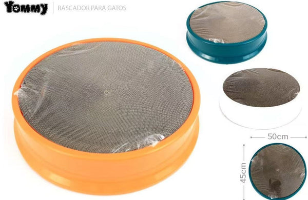 HKM-2977341 2-in-1 Cat Nest and Scratching Post for Cozy Relaxation and Play
