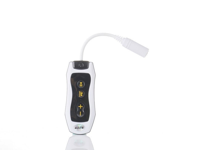 HKM-297747 Waterproof Music Player for Swimming with MP3 & WMA Support, Built-in Rechargeable Battery, Includes Earphone & USB Cable