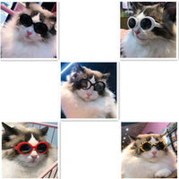 HKM-2978749 Multi-Color Round Frame Sunglasses for Dogs and Cats - UV380 Protection