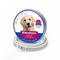 HKM-2979133 Waterproof Adjustable Insect Repellent Collar for Flea and Tick Protection - 70cm Gray Plastic