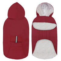 HKM-2979517 Waterproof Large Dog Raincoat with Soft Mesh Polyester for Outdoor Use