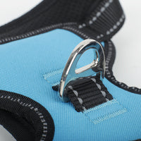 HKM-2981949 Large Multi-Color Nylon Dog Harness with Handheld Rope for Commuting