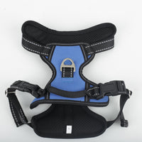 HKM-2981949 Large Multi-Color Nylon Dog Harness with Handheld Rope for Commuting