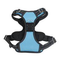 HKM-2981949 Large Multi-Color Nylon Dog Harness with Handheld Rope for Commuting