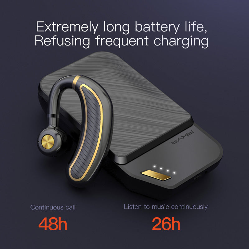 HKM-298195 Wireless Bluetooth Headset with User-Friendly Controls and Comfortable Fit