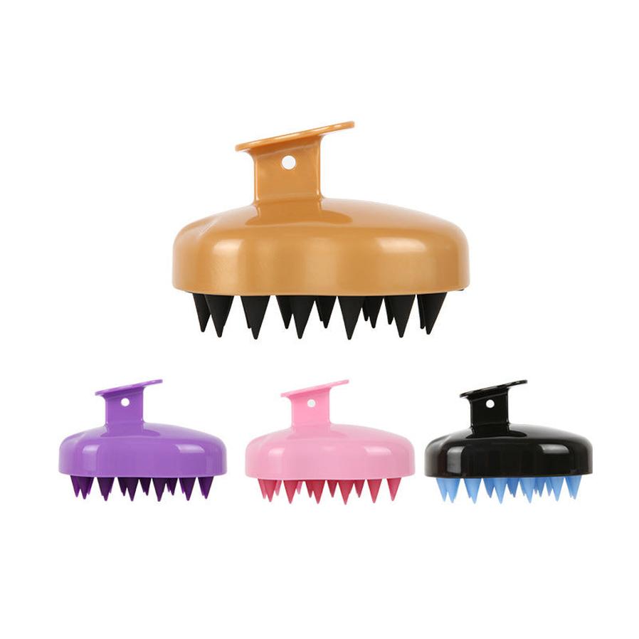 HKM-298387 Scalp Massage Comb with Airbag Design - Available in Gold, Pink, Black, and Purple