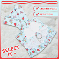 HKM-2984381 Charming Dog Harness Dress with Leash Set for Small Breeds, Featuring Angel Wings Design