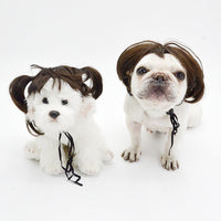 HKM-2984509 Pet Cosplay Wig Tool – Polyester, Free Size for All Dog Breeds, 45g Weight