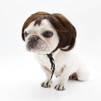 HKM-2984509 Pet Cosplay Wig Tool – Polyester, Free Size for All Dog Breeds, 45g Weight