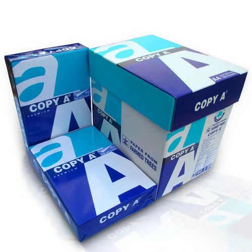 HKM-298451 A4 Copy Bond Printing Paper - Available in 70gsm, 75gsm, 80gsm Thickness, Ideal for Office Use