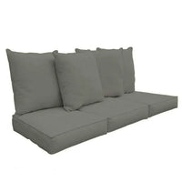 HKM-298515 Custom Outdoor Water-Resistant Washable Large Sofa Cushions and Pillows