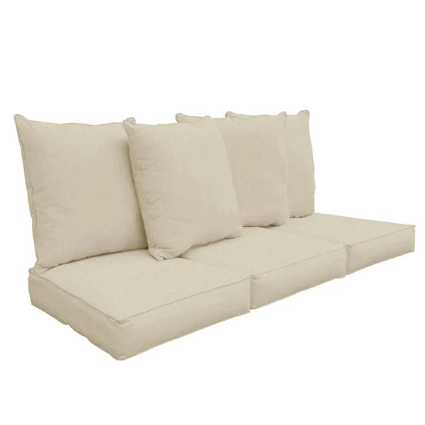 HKM-298515 Custom Outdoor Water-Resistant Washable Large Sofa Cushions and Pillows