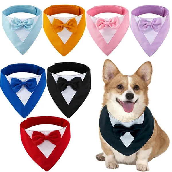 HKM-298515 Pet Triangle Bib Scarf for Dogs and Cats – Cotton Saliva Towel Collar Accessory