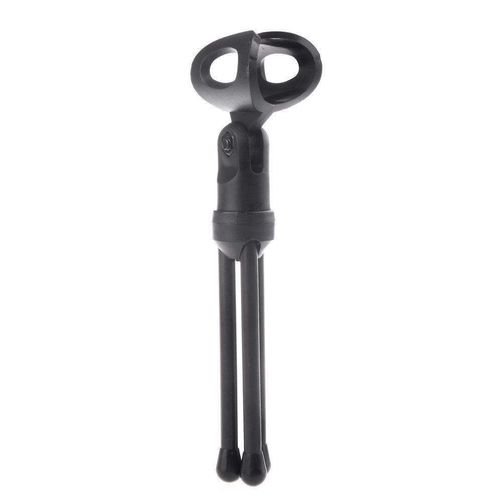 HKM-298515 Wired Microphone with Clip for Chatting, Singing, and Karaoke - 5.2 Inch Mini Mic with 6.07 Feet Cable