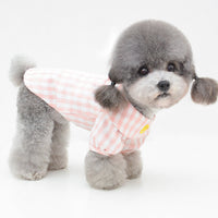 HKM-2985277 Colorful Two-Legged Pet Shirt for Puppies - Green, Yellow, Blue, Pink, Sizes S-XXL