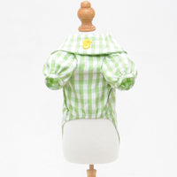 HKM-2985277 Colorful Two-Legged Pet Shirt for Puppies - Green, Yellow, Blue, Pink, Sizes S-XXL