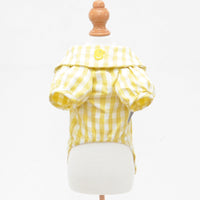 HKM-2985277 Colorful Two-Legged Pet Shirt for Puppies - Green, Yellow, Blue, Pink, Sizes S-XXL