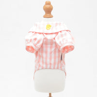 HKM-2985277 Colorful Two-Legged Pet Shirt for Puppies - Green, Yellow, Blue, Pink, Sizes S-XXL