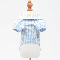 HKM-2985277 Colorful Two-Legged Pet Shirt for Puppies - Green, Yellow, Blue, Pink, Sizes S-XXL