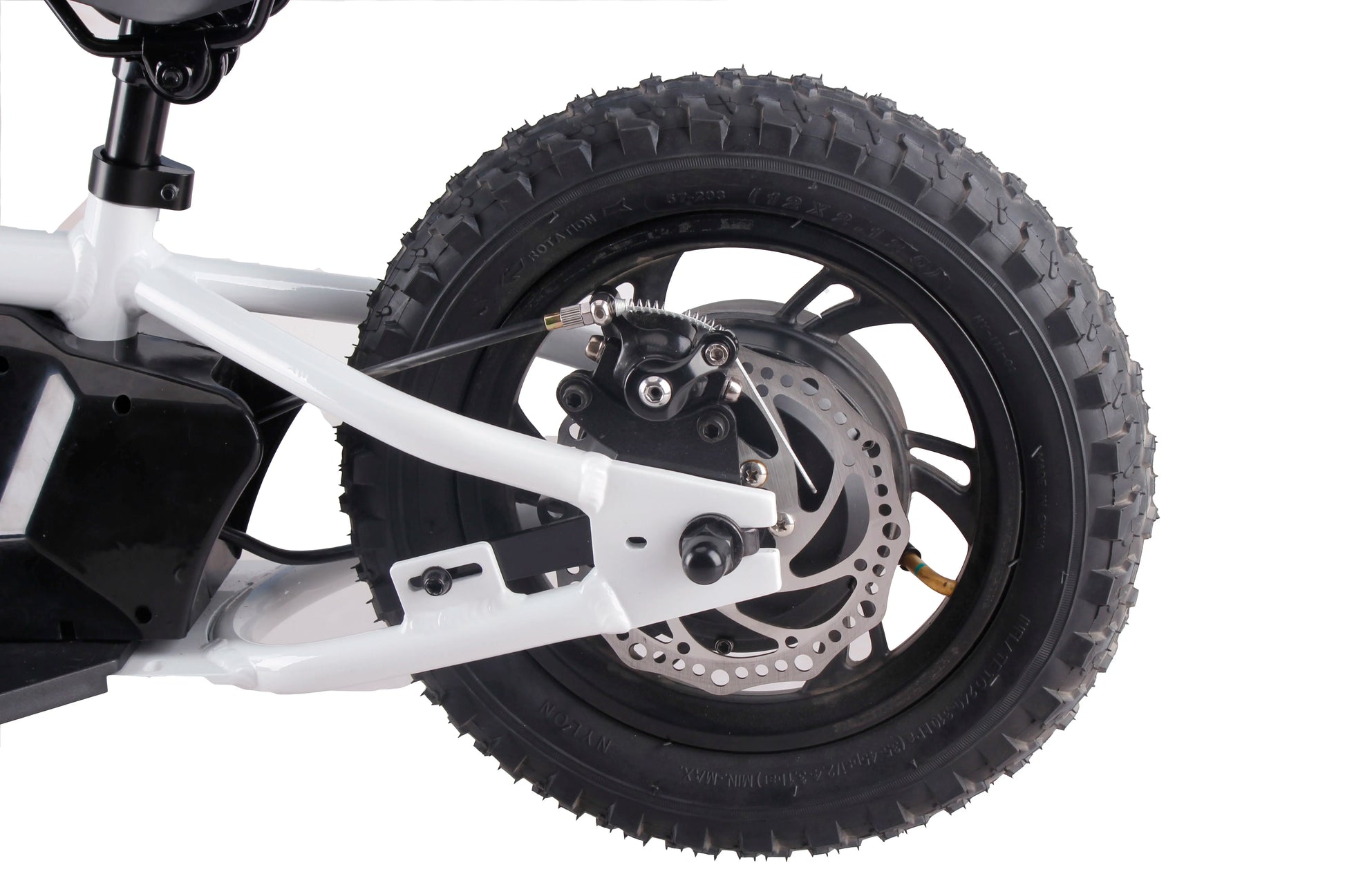 HKM-298579 250W Mini Kids Electric Balance Bike, 24V/36V Battery, 12" Wheel, Adjustable Saddle, Disc Brake