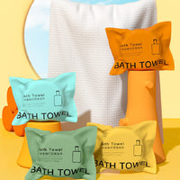 HKM-298579 Portable Disposable Thickened Compressed Bath Towel – Travel-Friendly Size and Long-Lasting Softness