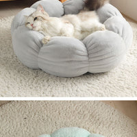 HKM-2986941 Warm Thick Cat Litter with High Resilience Thermal Cotton Filling in Lovely Style