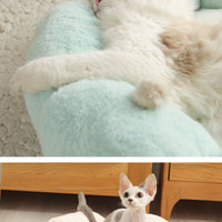 HKM-2986941 Warm Thick Cat Litter with High Resilience Thermal Cotton Filling in Lovely Style