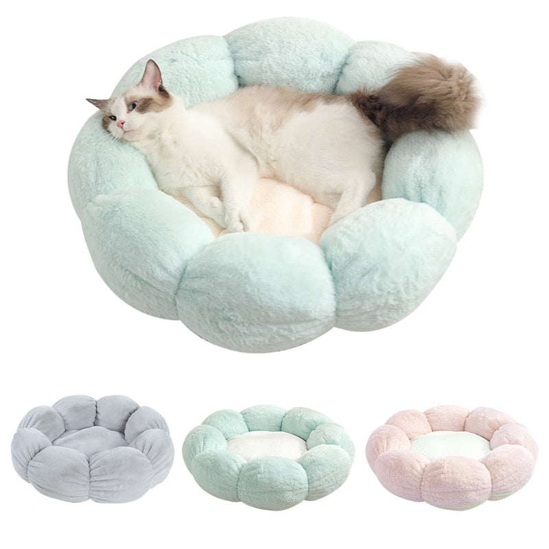 HKM-2986941 Warm Thick Cat Litter with High Resilience Thermal Cotton Filling in Lovely Style
