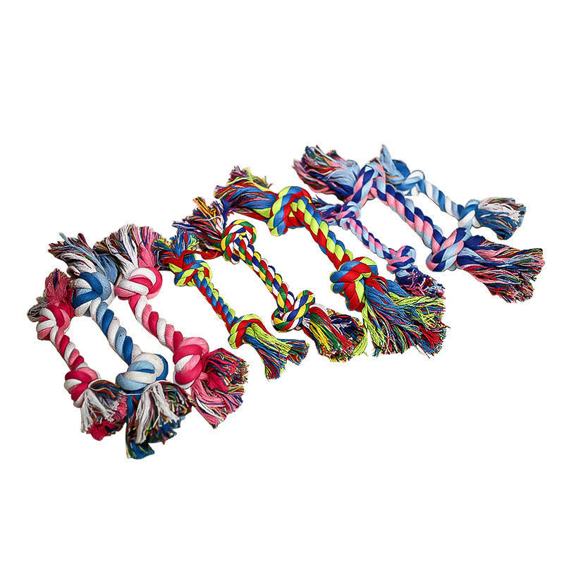 HKM-2987709 Durable Cotton Rope Dog Knot Toy for Play and Chewing