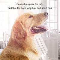 HKM-2990141 Professional 3-in-1 Pet Grooming Comb with Rounded Pins and Lint Brush for Cats and Dogs
