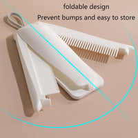 HKM-2990141 Professional 3-in-1 Pet Grooming Comb with Rounded Pins and Lint Brush for Cats and Dogs
