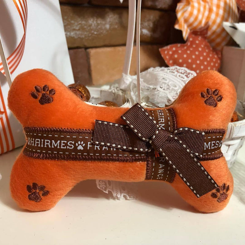 HKM-2992317 Plush Creative Dog Sounding Toy - Cup, Bone, and Gift Box Styles