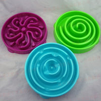 HKM-2992829 Puzzle Anti-Smashing Slow Feeder Dog Bowl for All Breeds, 28x28x5cm ABS Material