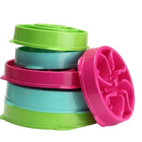 HKM-2992829 Puzzle Anti-Smashing Slow Feeder Dog Bowl for All Breeds, 28x28x5cm ABS Material