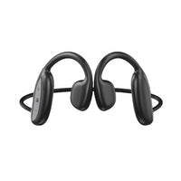 HKM-299347 Bone Conduction Bluetooth Headset with Card - 10m Range, Stereo Sound, Battery Display, Call Function, Black