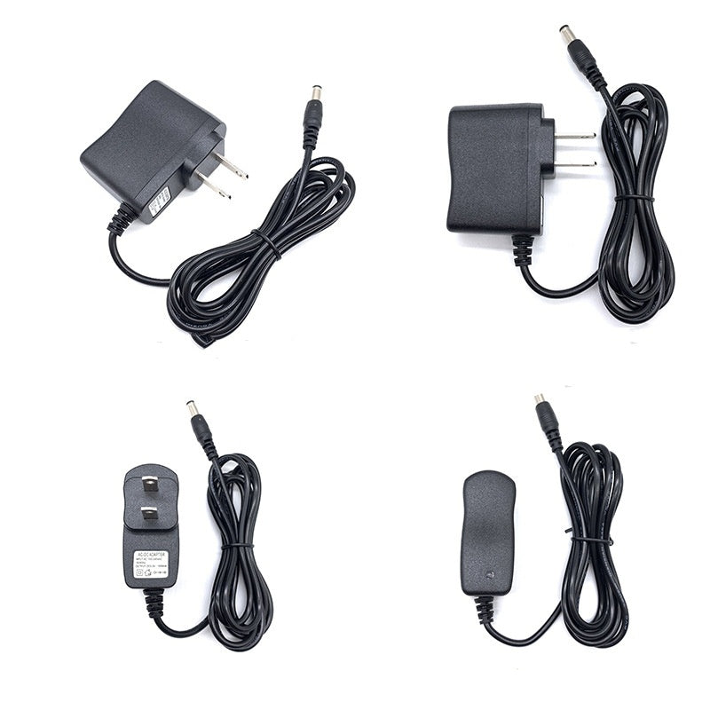 HKM-299347 Universal AC/DC Power Adapter for US, EU, UK, and AU Devices - Full Bridge PWM Design - Ideal for LED Lights and Routers