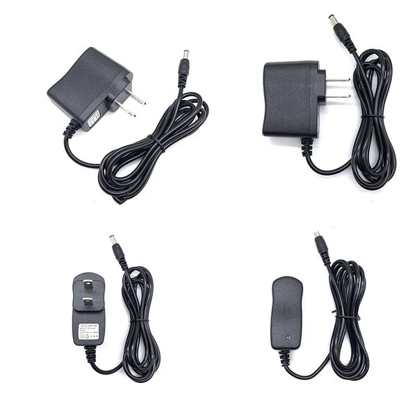 HKM-299347 Universal AC/DC Power Adapter for US, EU, UK, and AU Devices - Full Bridge PWM Design - Ideal for LED Lights and Routers