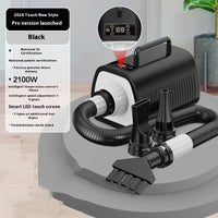 HKM-2994109 High-Power 2000W Pet Hair Dryer for Dogs – Smart Touch in Pink, Black, and White