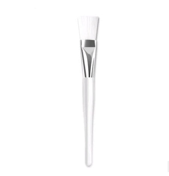 HKM-299539 Transparent Pen Holder Mask Brush with Soft Nylon Hair for Even Application
