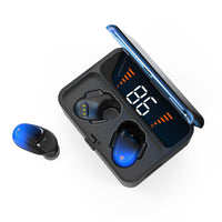 HKM-299667 Wireless Headset with Digital Display and Gradient Colors - Bluetooth 5.0, Stereo Sound, Voice Control, Multi-Point Connection