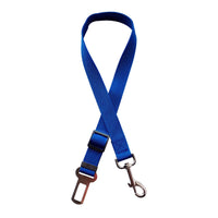 HKM-2998205 Adjustable Pet Car Safety Belt for Dogs and Cats - Durable Nylon Clip Harness for Vehicle Restraint