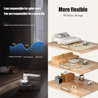 HKM-299923 Wireless Automatic Cat Water Fountain with Rechargeable Dispenser for Pet Hydration
