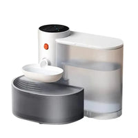 HKM-299923 Wireless Automatic Cat Water Fountain with Rechargeable Dispenser for Pet Hydration