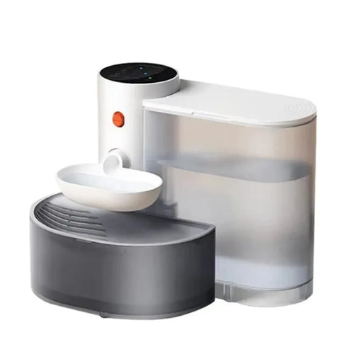 HKM-299923 Wireless Automatic Cat Water Fountain with Rechargeable Dispenser for Pet Hydration