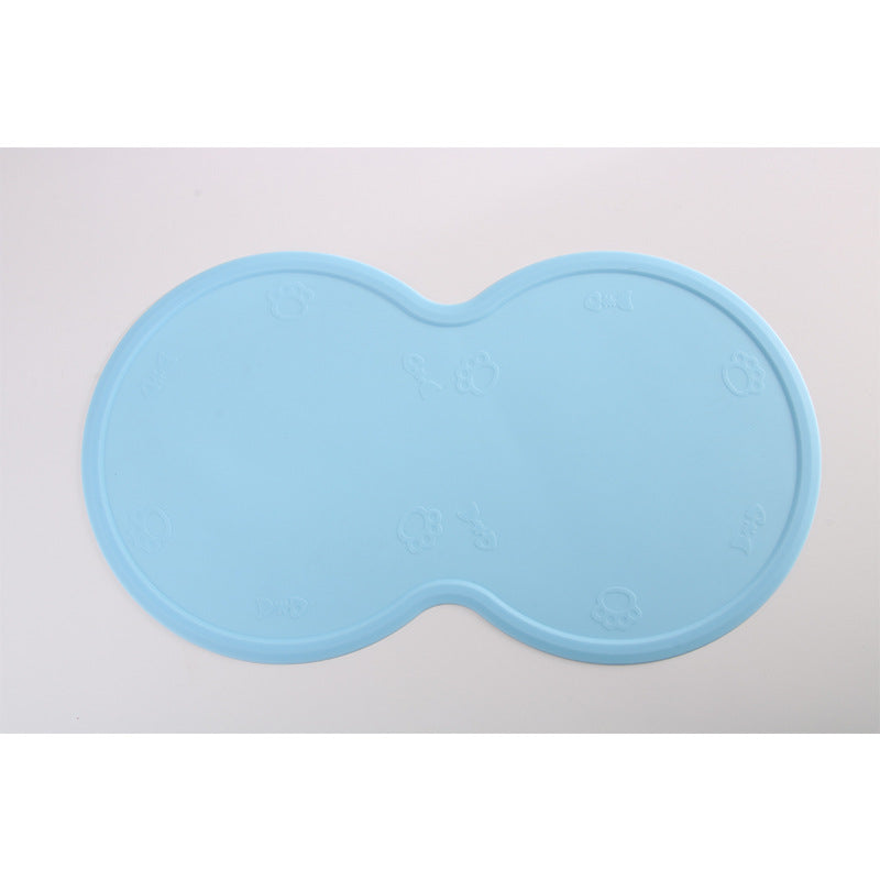 HKM-3000253 Eco-Friendly Food-Grade Silicone Pet Placemat - Durable, Easy to Clean, Non-Slip Design